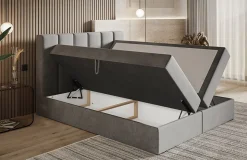 Łóżko kontynentalne FOX 180x200 - Beżowe