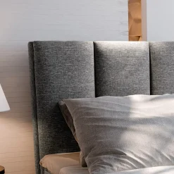 Łóżko kontynentalne MERIL 100 z topperem 100x200 cm