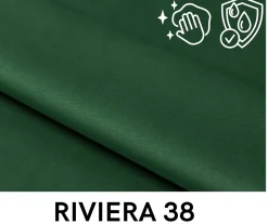 Łóżko kontynentalne Sara Box 90x200 bez nóg riviera 38