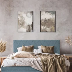 Łóżko kontynentalne SWAY 140x200 z pojemnikiem MTA