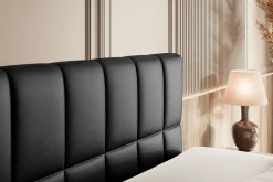 Łóżko kontynentalne z pojemnikiem i materacem H3 MIAMI - 120x200cm cm