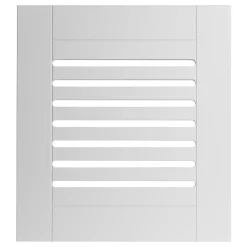 KOLM Drzwiczki ażurowe MDF lakier półmat Białe 43,5 x 29,4 cm