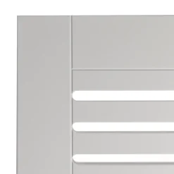 KOLM Drzwiczki ażurowe MDF lakier półmat Białe 43,5 x 29,4 cm