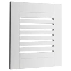 KOLM Drzwiczki ażurowe MDF lakier półmat Białe 43,5 x 29,4 cm