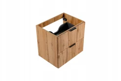 KOMLET Mebli do Łazienki ADEL OAK szafka 60 cm + słupek
