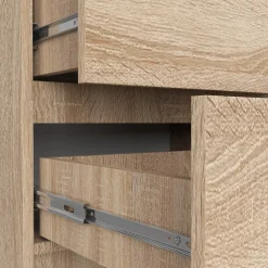 Komoda AKORD K60 Dąb Sonoma 60 cm mat 60x40x121 cm