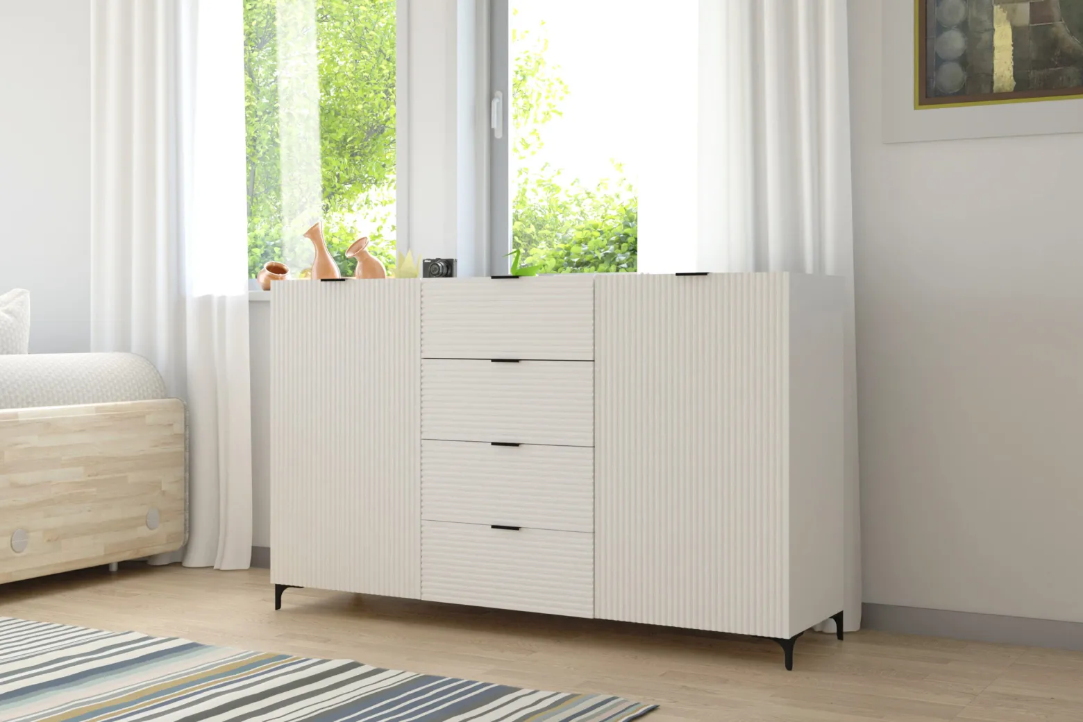 Komoda BELLA 150 Biały