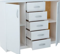 Komoda K019 Biały 85x110x35 cm Bestseller