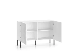 Komoda KLARA 110 2D biały mat