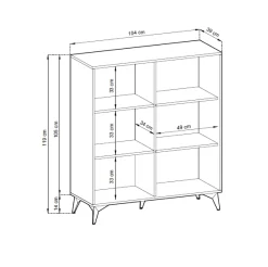 Komoda Loft Salon DIAMOND KD104