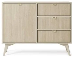 Komoda Lugano Wood 3 szuflady, 1 szafka