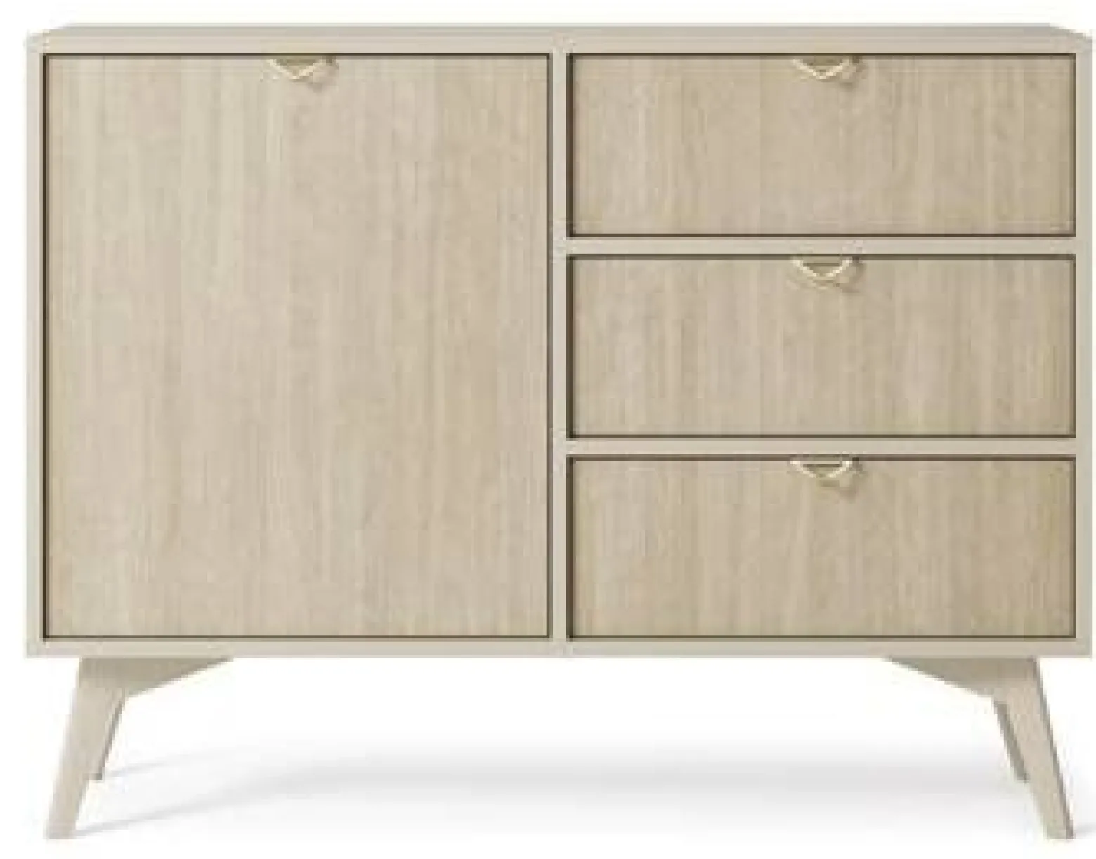Komoda Lugano Wood 3 szuflady, 1 szafka