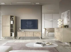 Komoda Lugano Wood 3 szuflady, 1 szafka
