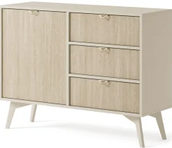 Komoda Lugano Wood 3 szuflady, 1 szafka