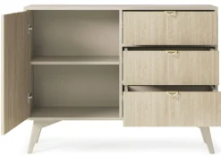 Komoda Lugano Wood 3 szuflady, 1 szafka