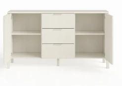 Komoda MALUBA 153 cm kaszmir z wzorem JODEŁKI