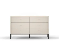 Komoda MONO MKS 154 z czarną ramą