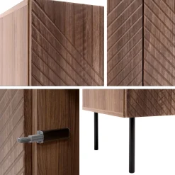 Komoda na nóżkach Art Deco Kaszmir 89 4D