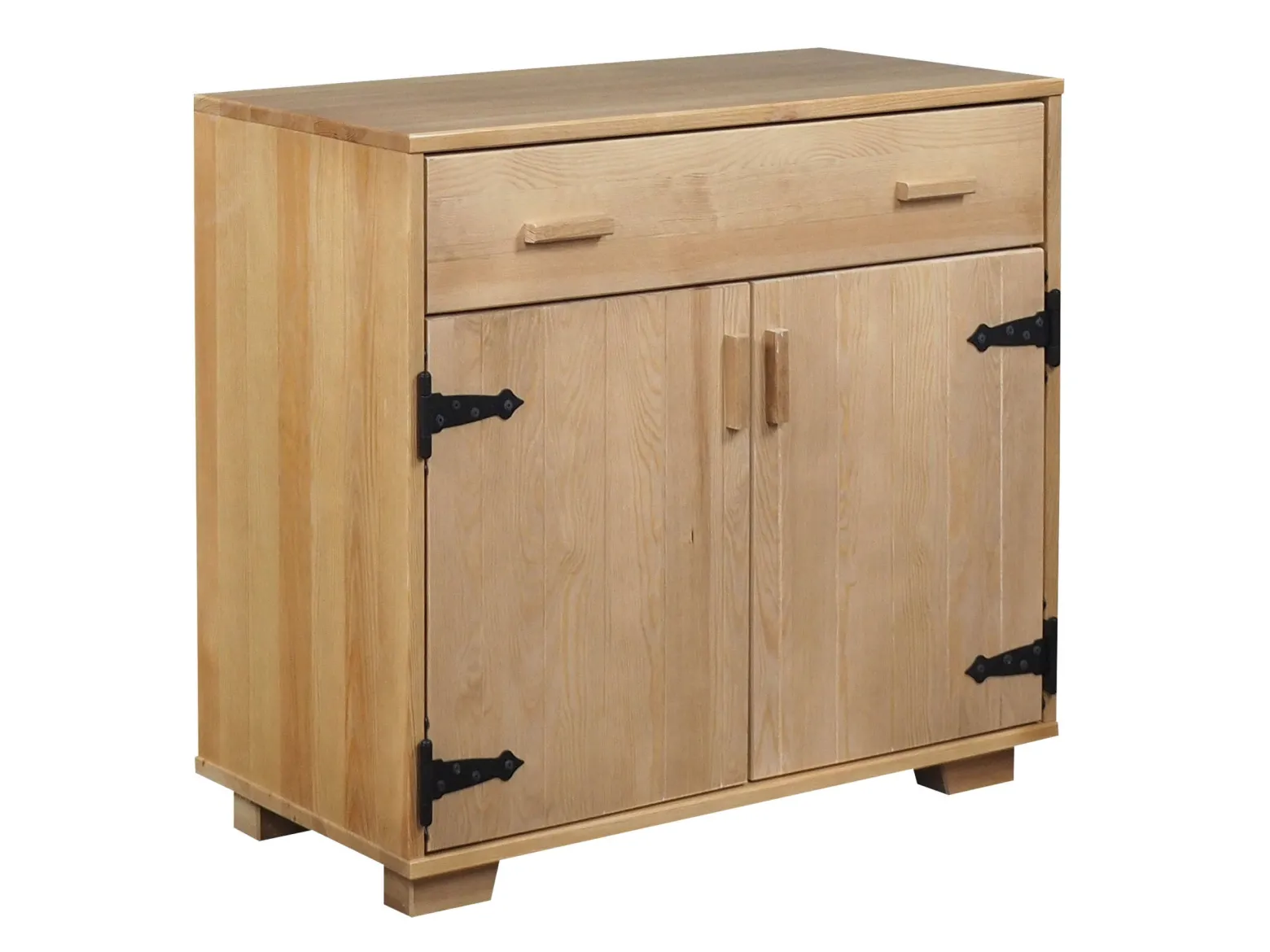 Komoda Natural wood II 90 cm z drewna litego, kolor dębowy