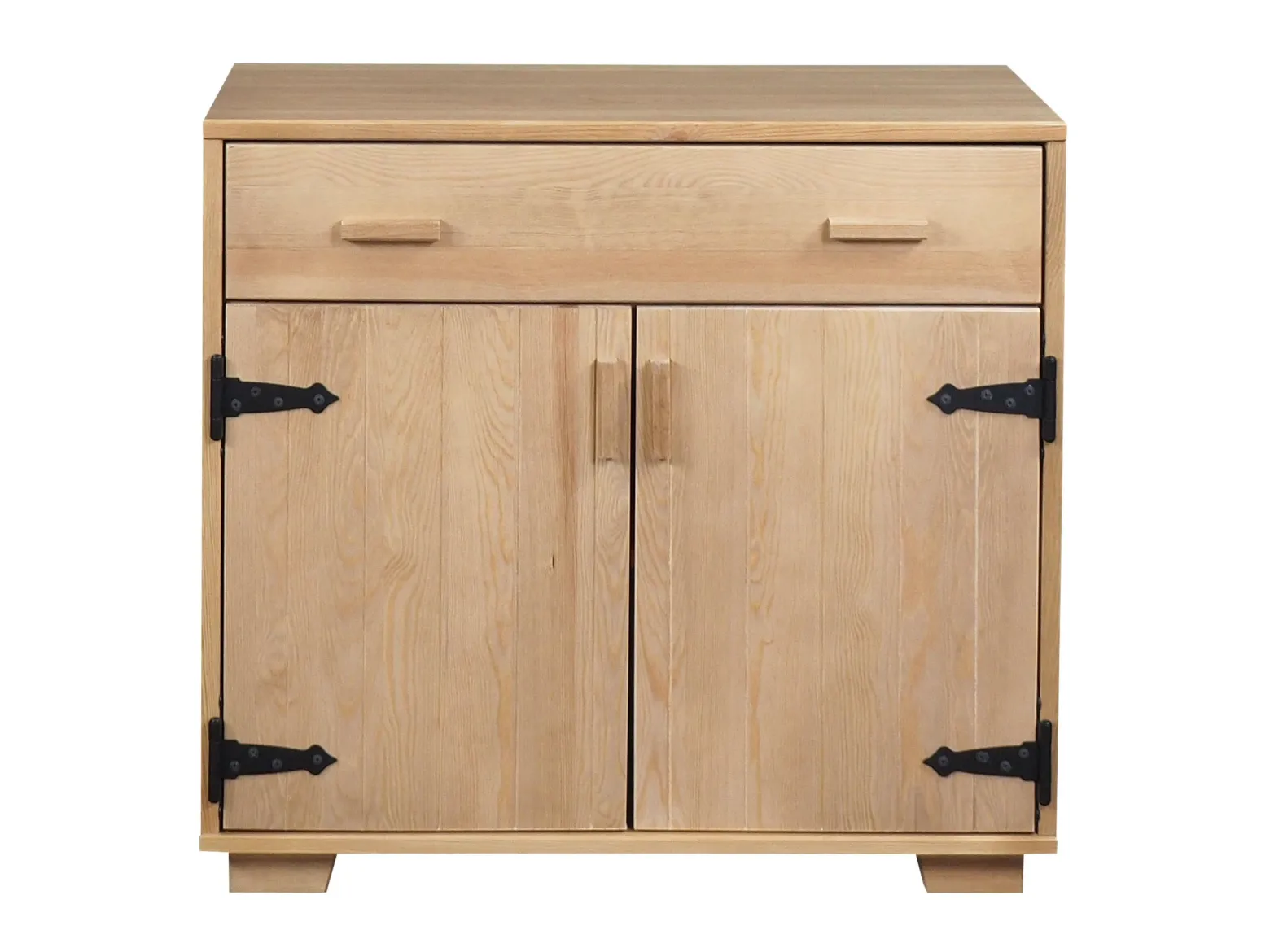 Komoda Natural wood II 90 cm z drewna litego, kolor dębowy