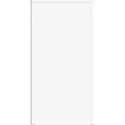 Komoda Szafka Stolik Półki do Salonu Pokoju Biała 100x30x59.5 cm