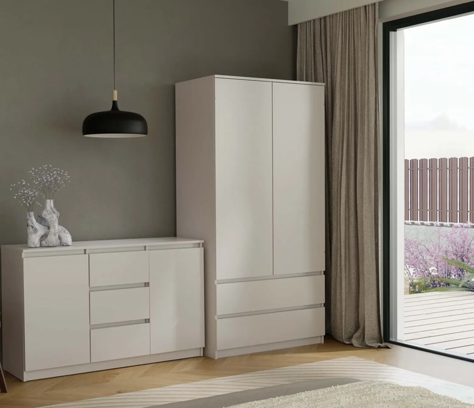 Komoda Topeshop Malwa 2D3S Kaszmir