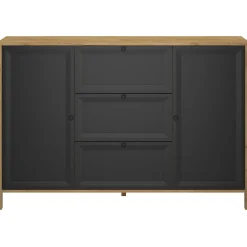 Komoda z Szufladami do Salonu NORIA 150 Dąb craft złoty