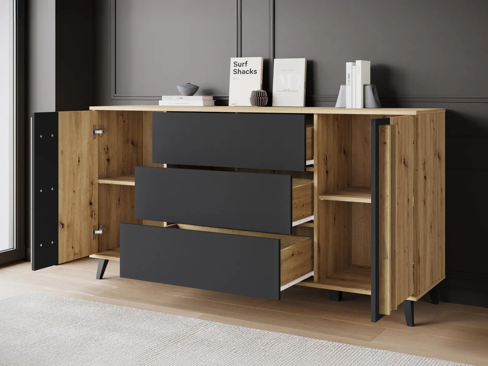 Komoda z szufladami Helsinki 150
