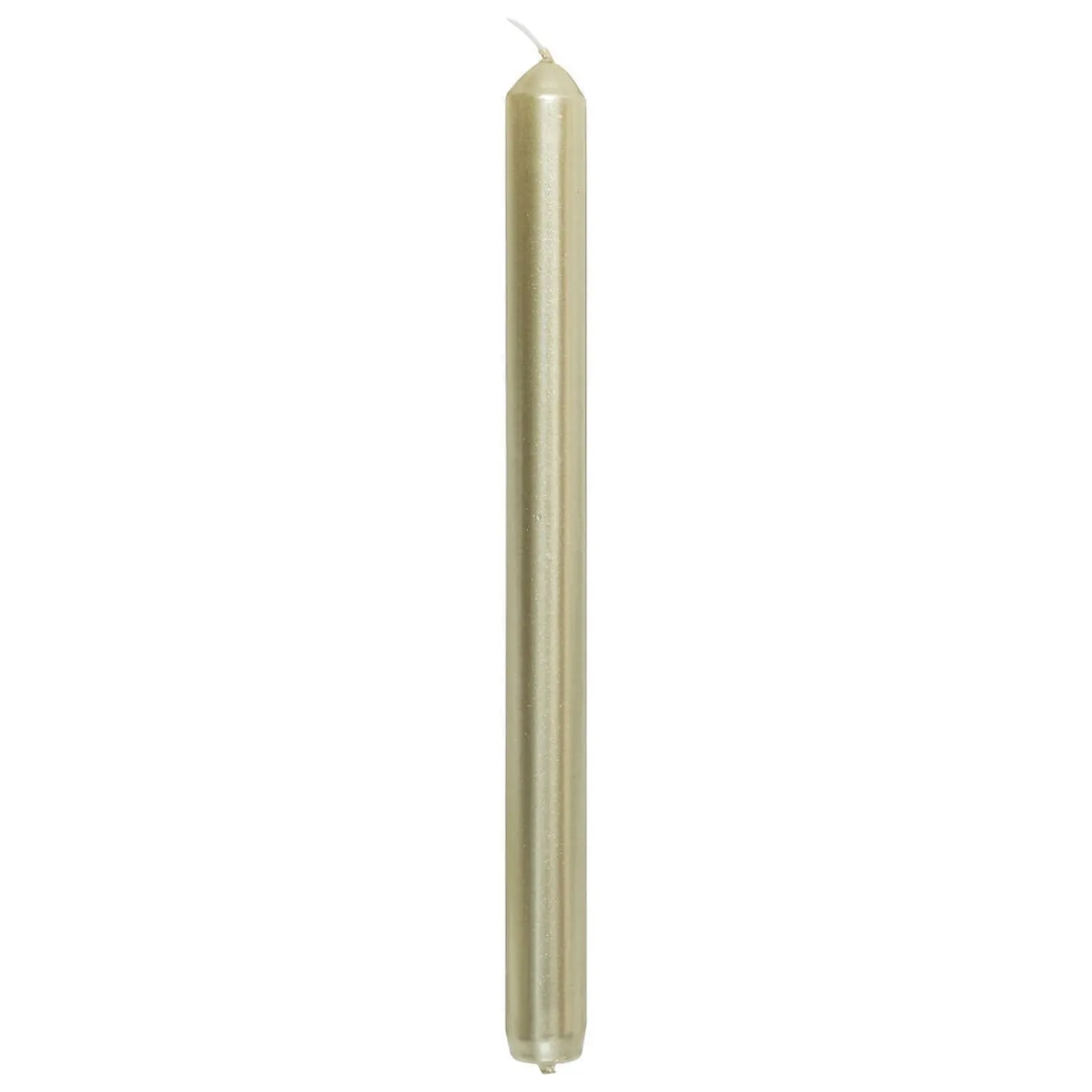 Komplet satynowych świec, 4 sztuki, 25 cm