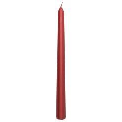 Komplet satynowych świec, 4 sztuki, 25 cm