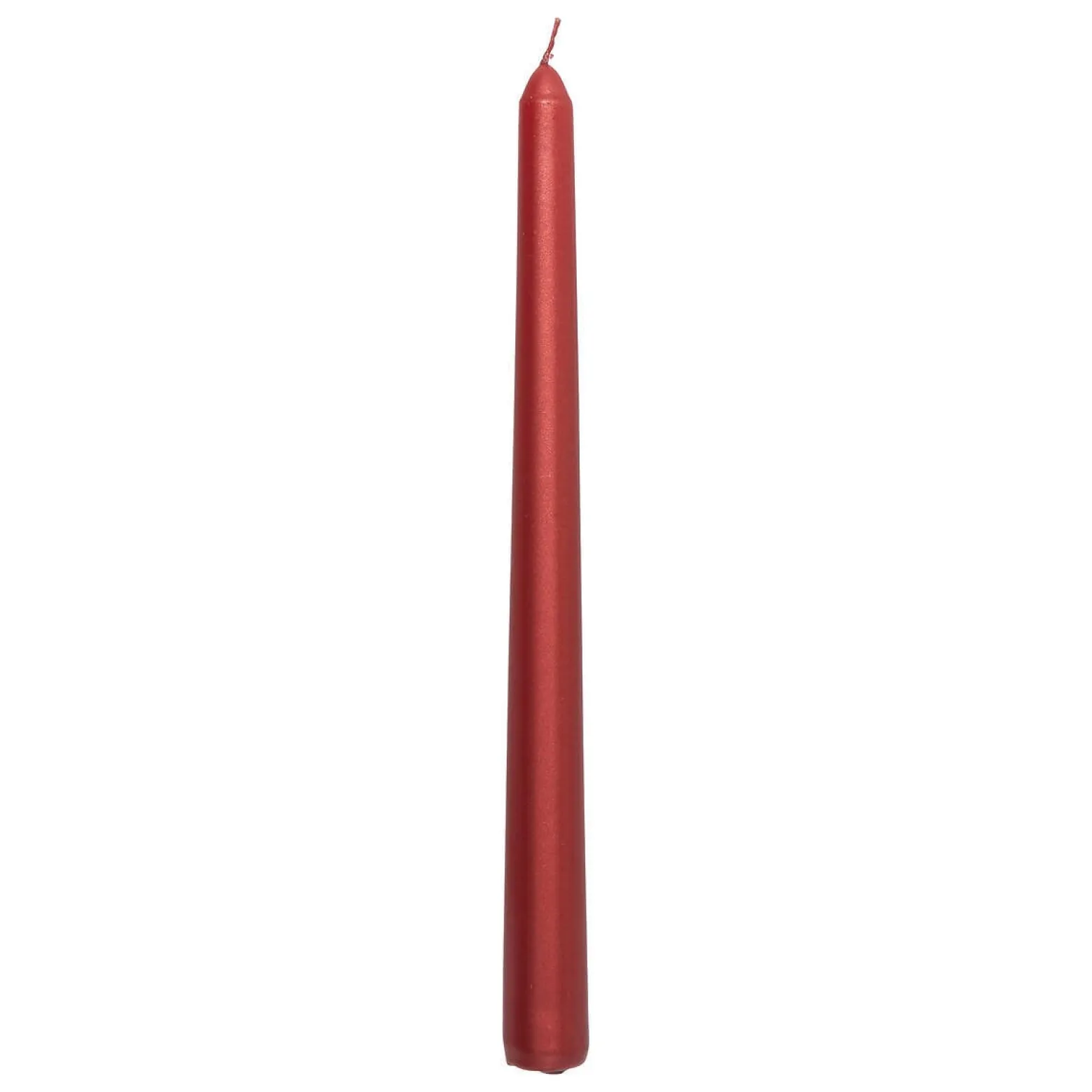 Komplet satynowych świec, 4 sztuki, 25 cm