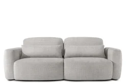 KONSIMO ELOSA Rozkładana sofa trzyosobowa ze schowkiem styl japandi
