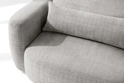 KONSIMO ELOSA Rozkładana sofa trzyosobowa ze schowkiem styl japandi