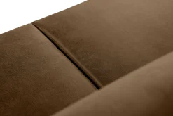 KONSIMO GUSTAVO II Elegancka wersalka do salonu w tkaninie imitującej zamsz