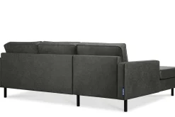 KONSIMO INVIA Narożnik lewy w stylu loft, metalowe nóżki, szer. 234 cm