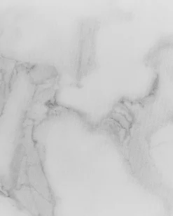 Konsola stolik 100x33cm blat marmur biały srebrny