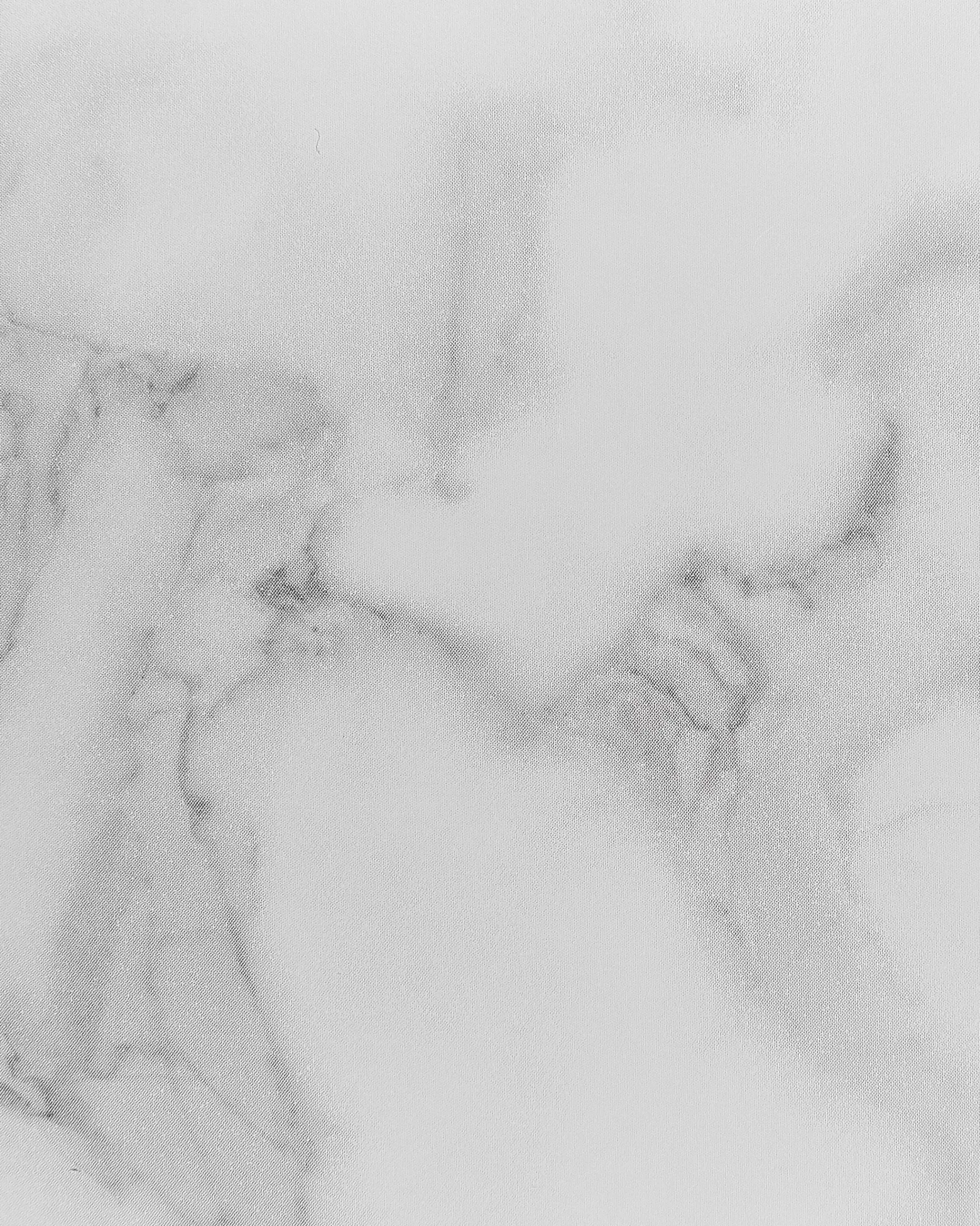 Konsola stolik 100x33cm blat marmur biały srebrny