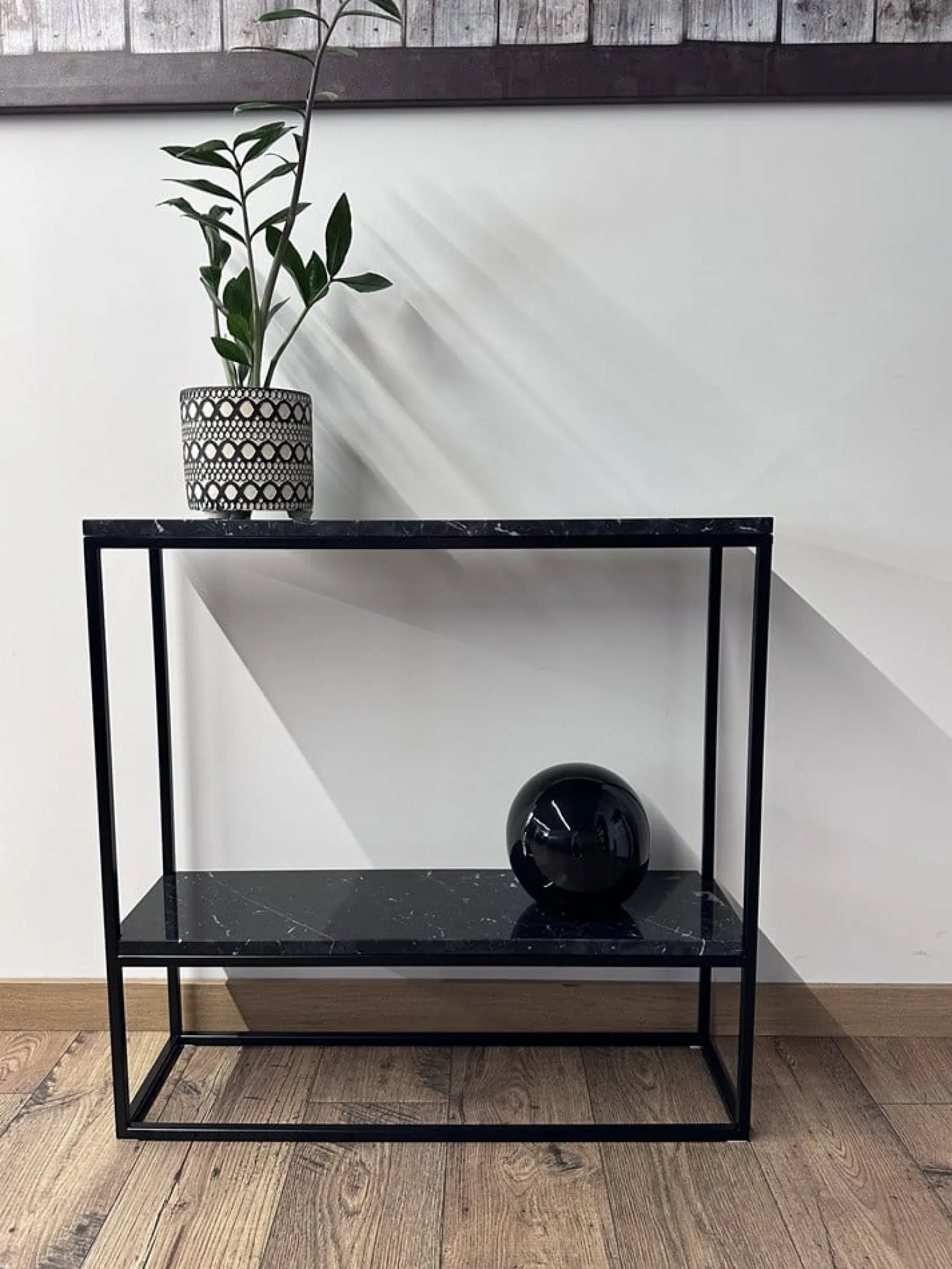 Konsola z Marmurem Nero Marquina PIATTO S 11