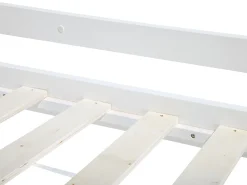 Łóżko piętrowe drewniane 90x200 białe