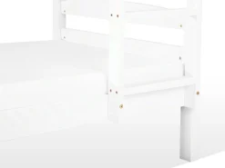 Łóżko piętrowe drewniane 90x200 białe