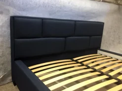 Łóżko Tapicerowane + Pojemnik Glos Zielone Stelaż Drewno 160