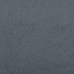 Łóżko tapicerowane rama łóżka ze stelażem szare aksamitne 90x190 cm