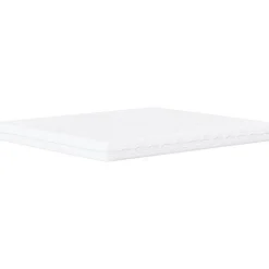 Łóżko tapicerowane z materacem szare tkanina sypialnia pokój 160x200 cm