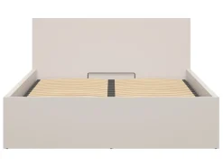 Łóżko Tetrix 160x200 ze stelażem i pojemnikiem kaszmir