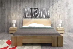Łóżko VESTRE MAXI bukowe 120x200 bez szuflady/bez materaca