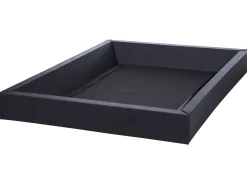 Łóżko wodne tapicerowane boucle 180x200 kremowe