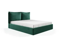 Łóżko 160x200 z pojemnikiem , metalowy stelaż GLAM riviera 38