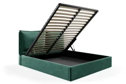 Łóżko 160x200 z pojemnikiem , metalowy stelaż GLAM riviera 38