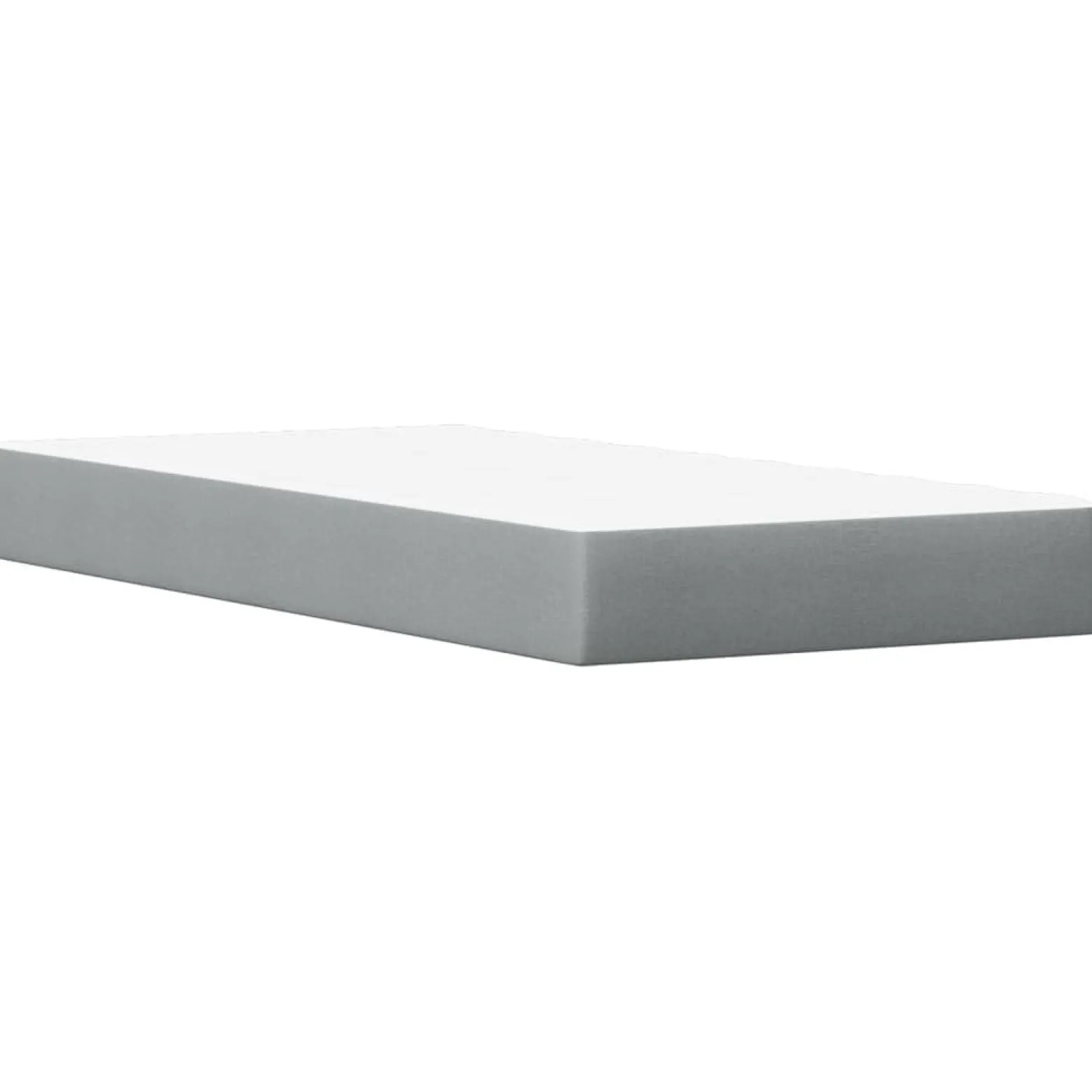 Łóżko z materacem białe 90x200 cm lite drewno sosnowe