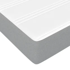 Łóżko z materacem 90x190 cm lite drewno sosnowe